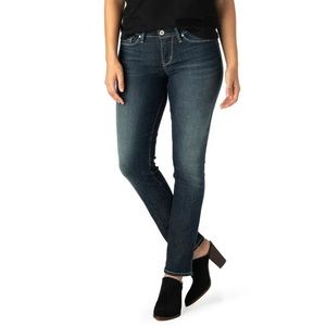 Signature by Levi Strauss & Co. Women's Mid-Rise Modern Slim Jeans